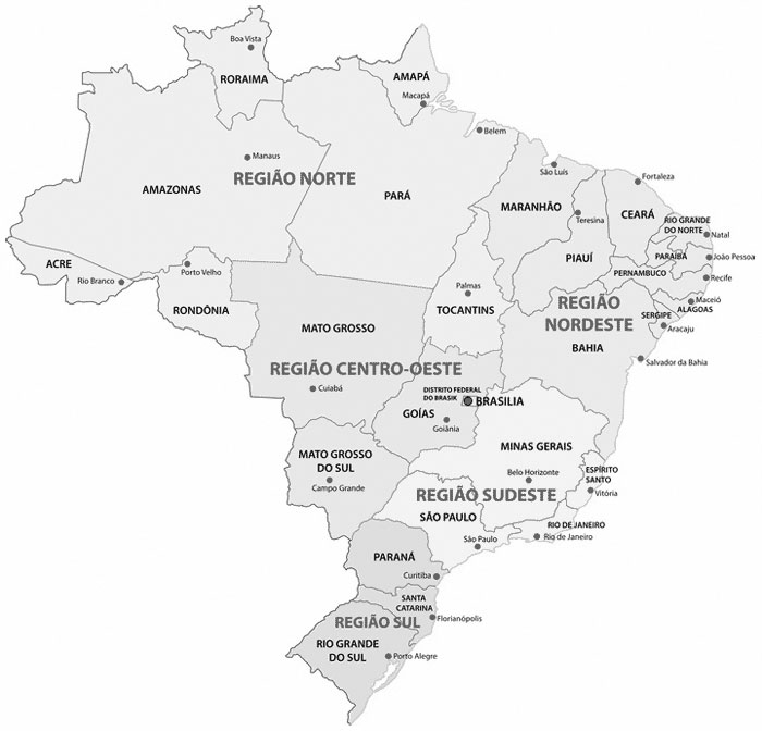 Die Bundesstaaten Brasiliens im Überblick