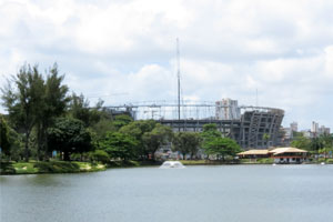 Stadionbau in Salvador de bahia (Estádio Octávio Mangabeira)