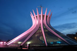 Das Kongressgebäude in Brasilia 