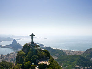 Blick über Rio de Janeiro